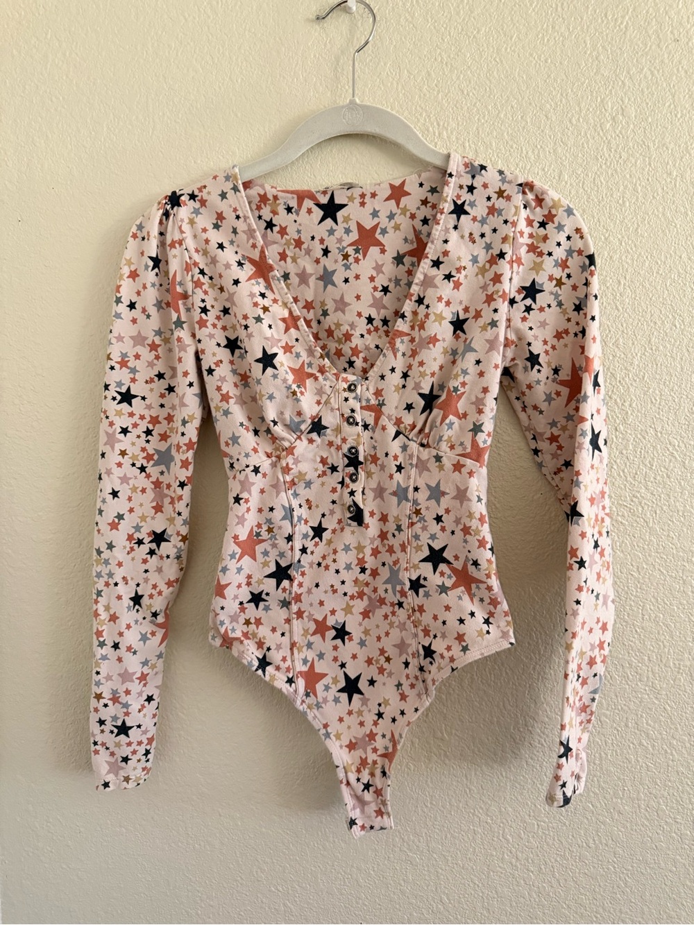 Intimately by Free People Star-Print Bodysuit